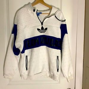 White Adidas Hoodie